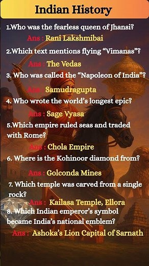 “How Well Do You Know India? | Must-Know History Questions!”