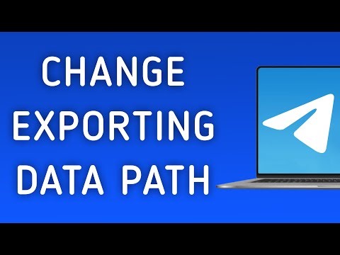How To Change Exporting Data Path On Telegram App On PC (New Update)