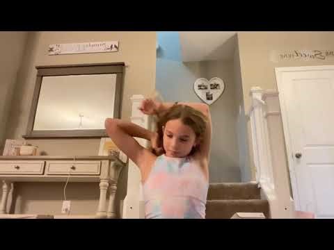 ￼ Back to school with my cheer flexibility ￼#