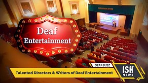 On 23rd June 2019, Deaf Entertainment showcased a collection of their movies in Mumbai. These movies were created by an all Deaf team. #india #indiasigninghans #ish #isl #indiansignlanguage #deaf #indiadeaf #deafculture #deafcommunity #dailynews #breakingnews #mumbai #deafbuzz #deafartists #deafactors #deafentertainment | ISH News