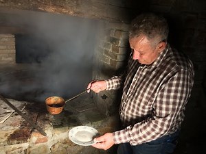 Making Vino Cotto wine in Italy