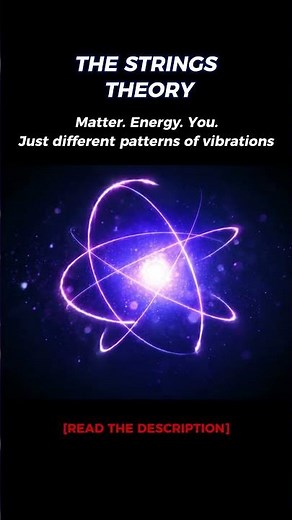 String Theory Easily Explained 🎻🌌 #stringtheory #physics #science #shorts