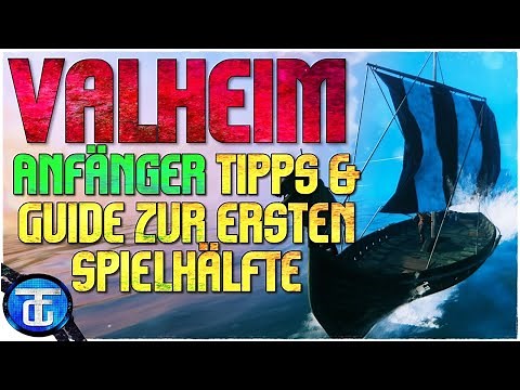 Valheim auf Deutsch 🔷 Anfänger TIPPS & TRICKS zum Bauen, Booten, Progression uvm.