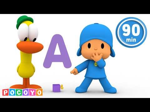 🔤 Let's Learn our ABCs! The Alphabet Song + More Sing Along Fun! | Pocoyo English | Songs for Kids