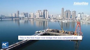 A newly-built bridge opened to traffic in China's #Hubei Province. It's the first such bridge that's been completed since the #COVID19 outbreak in the province. #ChinaInfrastructure | Xi's Moments