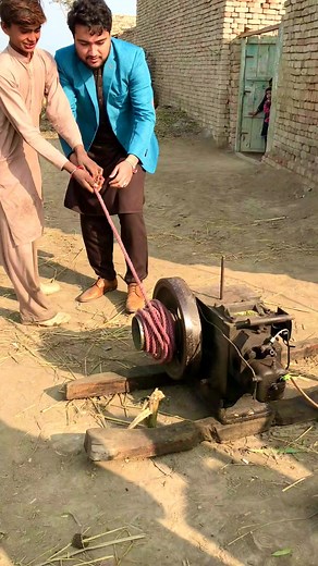 1.1M views · 3.2K reactions | 12Hp OLD DIESEL ENGINE START WITH POWER FULL BOYS 浪 #trending #shorts | Hassan Bhai | Facebook