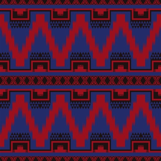 Vibrant Aztec Tribal Geometric Seamless Pattern SVG, Native American Home Decor Sublimation Digital Prints. - Etsy