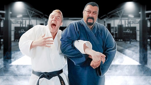 I spent 24 hours with Steven Seagal 💪 | Jesse Enkamp