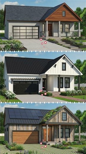 The Craftsman Cottage: A Functional 2-Bed Ranch Plan with a Home Office