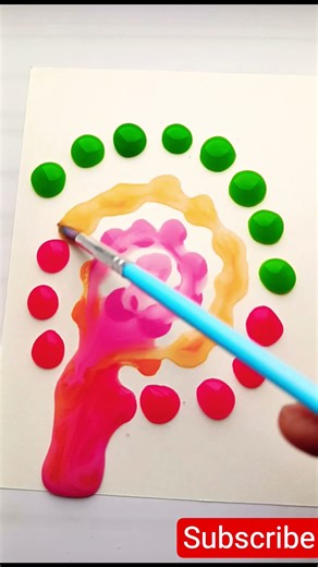 colour mixing #colormixing #painting #pink