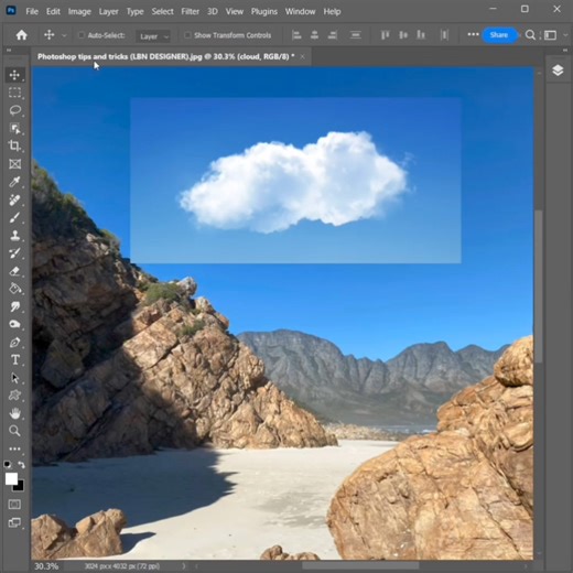 How to make cloud brush effects in Photoshop | Photoshop tips and tricks