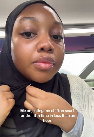 Chiffon Hijab Struggle: Achieving Full Coverage