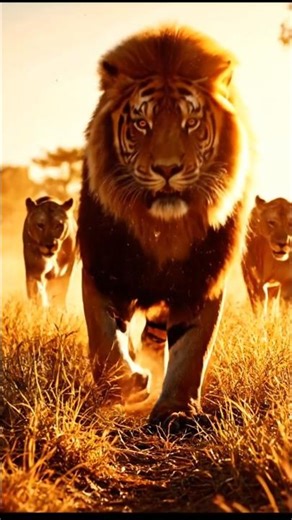 Lion vs Tiger 🦁🐯 | Wild Showdown #shorts #lion #tiger #lionvstigerfight #usashorts #bengaltiger