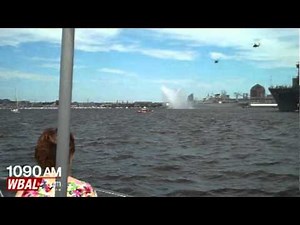 Navy Vessels Sail Into Baltimore Harbor