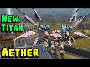 New Titan AETHER Is Too Fast! War Robots Test Server Gameplay WR