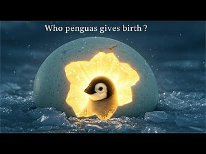 How Penguins Give Birth on Ice 🐧❄️ (Amazing Wildlife Moment)