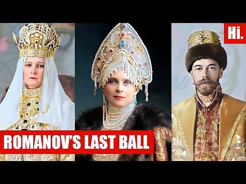 Romanov Family - 10 Striking Photos From Romanov's Last Ball - Brought to Life