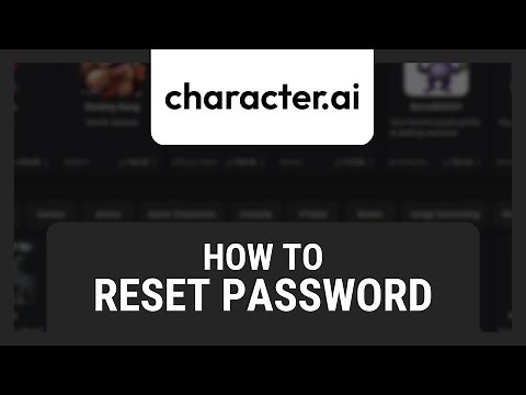 How to Reset Your Password on Character AI