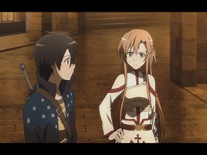 Sword Art Online Kirito x Asuna AMV- Genie In A Bottle
