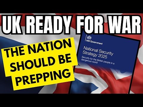🛡️Preparing the UK HOME FRONT - New National Security Strategy For 2025
