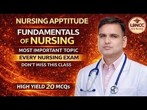Fundamental of nursing LIVE Class | BSc Nursing Entrance Exam | UP CNET/CPET