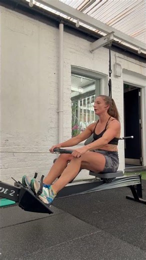 Correct rowing erg technique #rowing