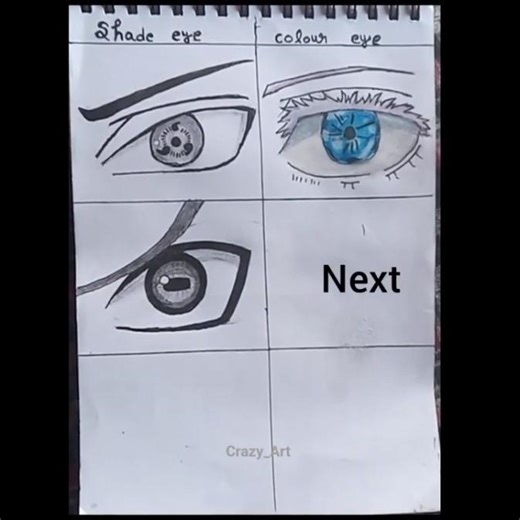 naruto eye 👀 drawing 💕 #anime #drawing #animeart #animestyle #art #shorts