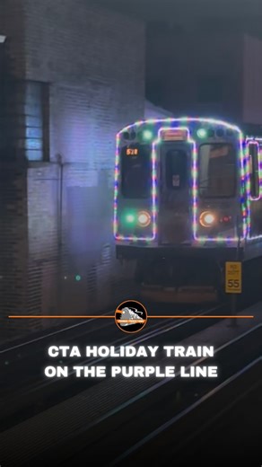 The CTA Holiday Train passes Addison Station on the Red Line while operating on an outbound “Purple Line Express” train! This video was skillfully taken by my very thoughtful girlfriend! She and Santa Claus even exchanged friendly waves as the train passed by! She’s become a certified (and very talented) trainspotter. This colorful train brings festive cheer to Chicago every holiday season, joined by a CTA Holiday Bus and several Metra holiday trains. | Trainiac Productions