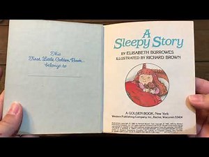 A Sleepy Story | Classic Little Golden Book Story Read Aloud for Children