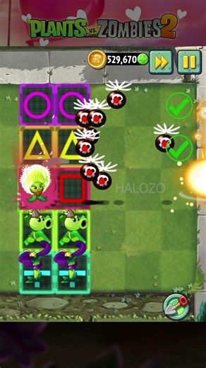 Pvz 2 - Plants Vs Zombies 2 - Night Shade Plants & Other Plants Vs 100 Monkey Zombies #shorts #pvz2