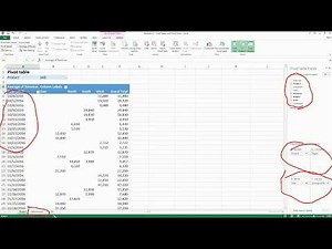 Excel - PivotTables and PivotCharts