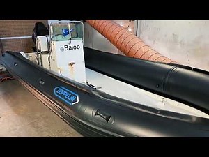 Northboat au HAVRE spécialiste de la réparation des semi-rigides + peinture NEOP 15