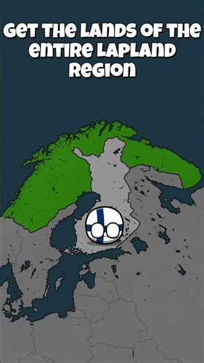 Questions for European Countries | Finland, Sweden, Denmark #countryballs #history #map #shorts