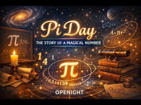 OPENIGHT ASMR | PI DAY The Story Of A Magical Number