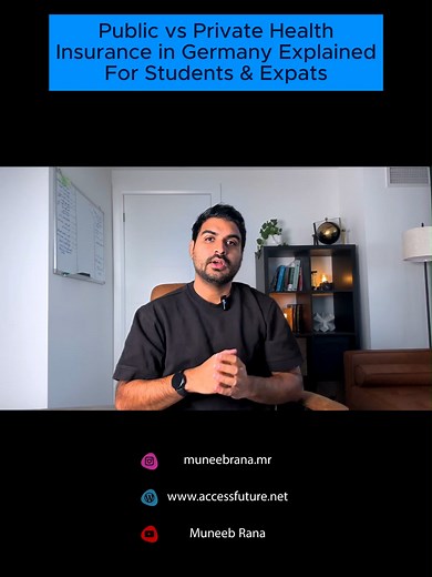 Public vs Private Health Insurance in Germany Explained | For Students & Expats ##mrvlogs #muneebrana #foryoupage❤️❤️ #trendin #foryouu #lifeabroad🌍 #fyp #studyabroad #germanyvlogs #lifeingermany🇩🇪 #germany #studyingermany🇩🇪 #studyineurope🇪🇺 #healthinsurance #publichealthinsurance #privatehealthinsurance #expatlife #internationalstudent