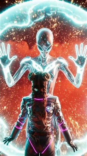 “A Real Alien Saved Her on Mars 😱👽 | Luxury Vlog Gone Crazy (8s Short)”