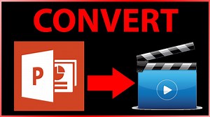 Convert mp4 to powerpoint video