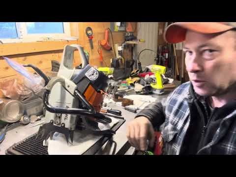 Increase oil pump adjustment Stihl 661, 500i and 462 must do for West Coast/long bars, see links