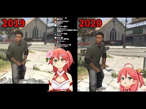 【GTAV】巫女的N-word 2019 vs 2020【hololive/さくらみこ】