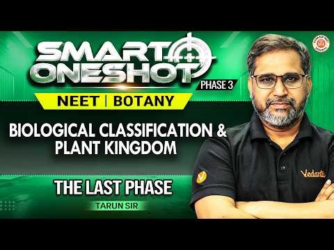 Biological Classification & Plant Kingdom 🔥 | Class 12 | NEET 2026 | Biology | Tarun Sir