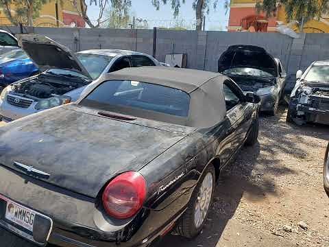 Ford Thunderbird convertible top installation
