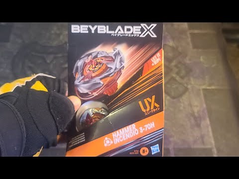 HAMMER TIME!! NEW Hasbro Beyblade X Hammer Incendio Unboxing! ベイブレード