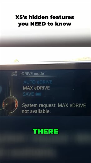 Scott Smith on Instagram: "Exploring hybrid car features: Max E-Drive, Save, X5 e-Drive key, & Auto Hold. Efficient & convenient driving! #BMWHybrid #CarEnthusiastHybrid #HybridCars #ElectricVehicles #CarTech #EcoFriendlyDriving #HybridLife"