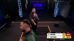 BACK TO BACK NO LOOK 180s!!!! 🔥🔥 WHAT ARE WE SEEING RIGHT NOW?!?! 😱😱 THAT WOULD HAVE BEEN THE BEST 9 DARTER *EVER*!! 🤩 | MODUS Super Series