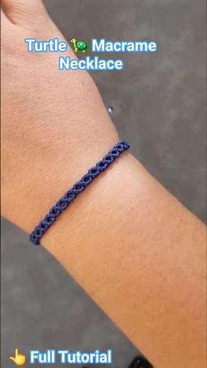 Friendship Macrame Bracelet| 📍FULL TUTORIAL on my YouTube #turtle #etsycreatorco