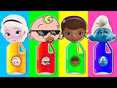 Bad Baby Crying Learn colors with Wrong Heads, Songs Finger Family and Nursery Rhymes for Kids 3