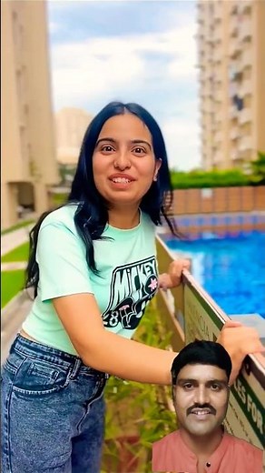 Task of sneaking into the swimming pool 😎 #priyalkukreja #shorts #ytshorts