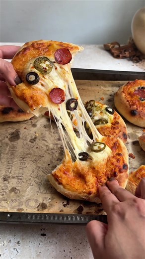 Mind-Blowing Mini Crusty Pizzas Recipe