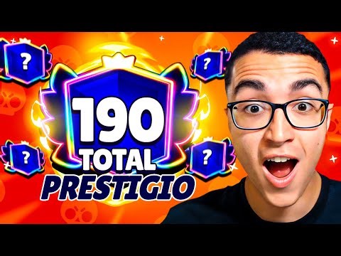 ASÍ SUFRÍ para CONSEGUIR 190 PRESTIGIOS en BRAWL STARS (ME TROLLEAN)