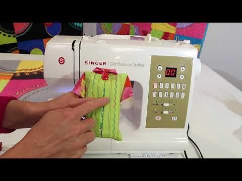 Singer Confidence Quilter 7469Q 32 How to Thread a Twin Needle